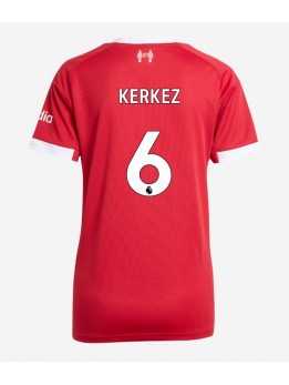 Liverpool Milos Kerkez #6 Replika Hemmakläder Dam 2025-26 Kortärmad